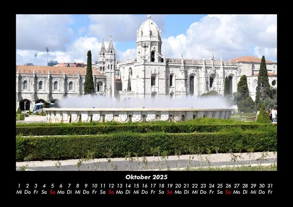 Produktbild: Lissabon 2025 Fotokalender DIN A3