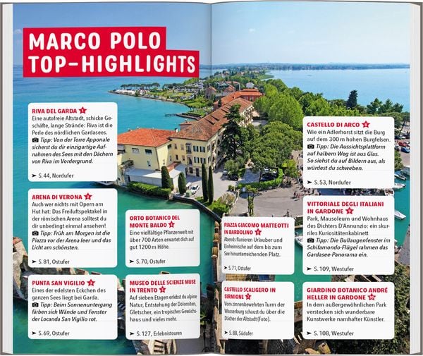Produktbild: MARCO POLO Reisef&uuml;hrer Gardasee
