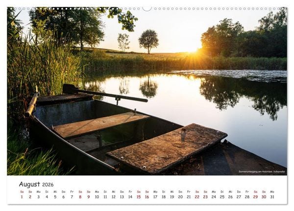 Produktbild: Heimat Entdecken: Eifel - Stille Maare und rauschende Wasser (hochwertiger Premium Wandkalender 2026 DIN A2 quer), Kunstdruck in Hochglanz