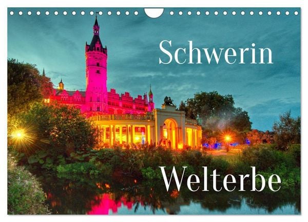 Produktbild: Schwerin - Welterbe (Wandkalender 2026 DIN A4 quer), CALVENDO Monatskalender