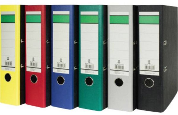 HEAD Ordner DIN A4 Rückenbreite: 80mm Grün Wolkenmarmor 2 Bügel 120006960