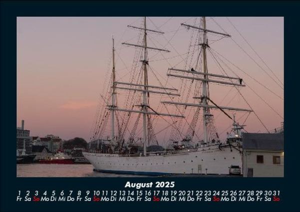 Produktbild: Segelboote 2025 Fotokalender DIN A5