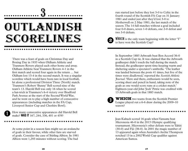 Produktbild: Strangest Football Quiz Bk Pb