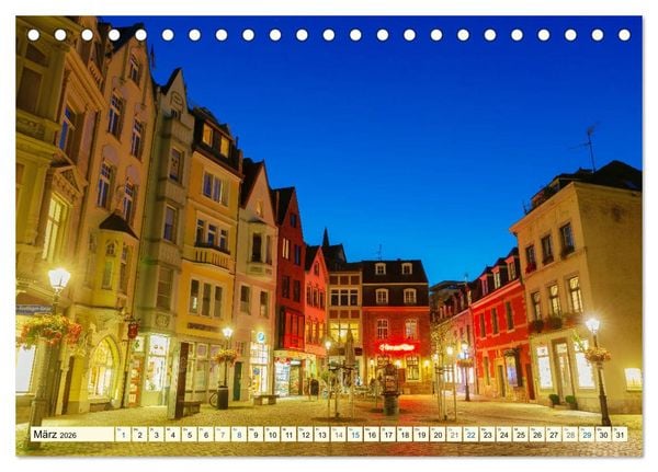 Produktbild: Aachen - die Kaiserstadt am Dreil&auml;ndereck (Tischkalender 2026 DIN A5 quer), CALVENDO Monatskalender