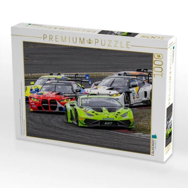 Produktbild: CALVENDO Puzzle Lamborghini Hurac&aacute;n G Evo2, BMW M4 GT3, Porsche 911 GT3 R | 1000 Teile Lege-Gr&ouml;&szlig;e 64x48cm Foto-Puzzle f&uuml;r gl&uuml;ckliche Stunden