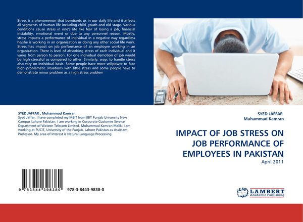 Produktbild: IMPACT OF JOB STRESS ON JOB PERFORMANCE OF EMPLOYEES IN PAKISTAN