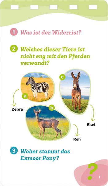 Produktbild: WAS IST WAS Quiz Pferde