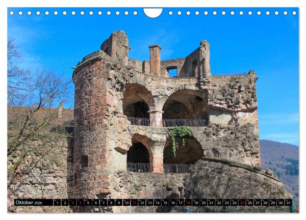 Produktbild: Historisches Heidelberg (Wandkalender 2026 DIN A4 quer), CALVENDO Monatskalender
