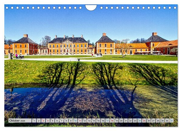 Produktbild: Schloss Bothmer - Kl&uuml;tzer Schlossimpressionen (Wandkalender 2026 DIN A4 quer), CALVENDO Monatskalender