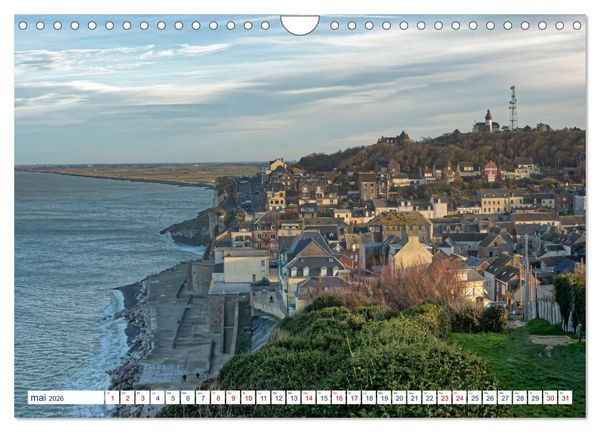 Produktbild: La c&ocirc;te picarde Le long des falaises (Calendrier mural 2026 DIN A4 vertical), CALVENDO calendrier mensuel