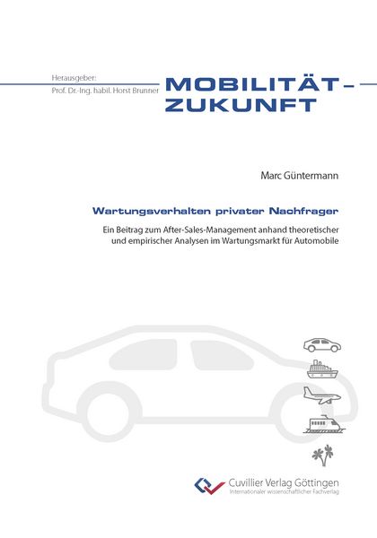 Produktbild: Wartungsverhalten privater Nachfrager