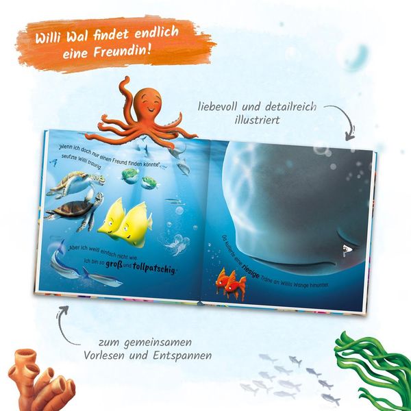 Produktbild: Tr&ouml;tsch Vorlesebuch Ein Freund f&uuml;r Willi Wal