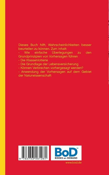 Produktbild: &Uuml;ber die Gewissheit von Vorhersagen
