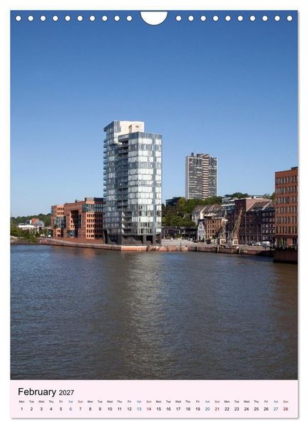 Produktbild: Hamburg - Life Along the Water (Wall Calendar 2027 DIN A4 portrait), CALVENDO 12 Month Wall Calendar