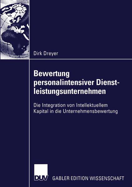Produktbild: Bewertung personalintensiver Dienstleistungsunternehmen