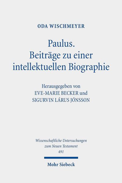 Produktbild: Paulus: Beitr&auml;ge zu einer intellektuellen Biographie
