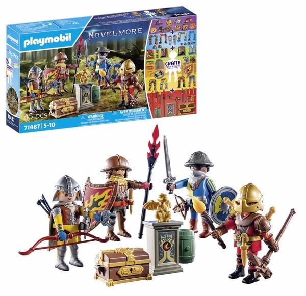 Produktbild: PLAYMOBIL 71487 - Novelmore - My Figures: Ritter von Novelmore
