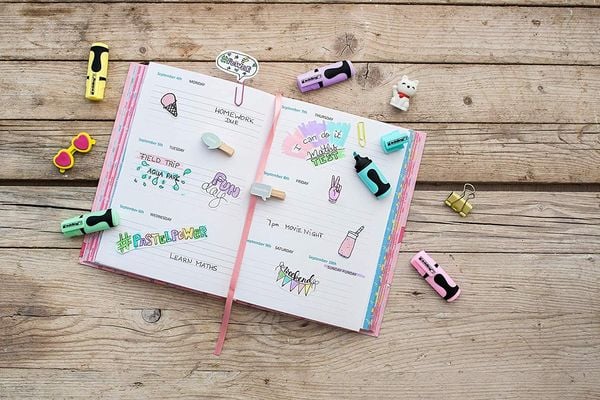 Produktbild: Edding Textmarker 7 Mini Pastel Power, 4er Set
