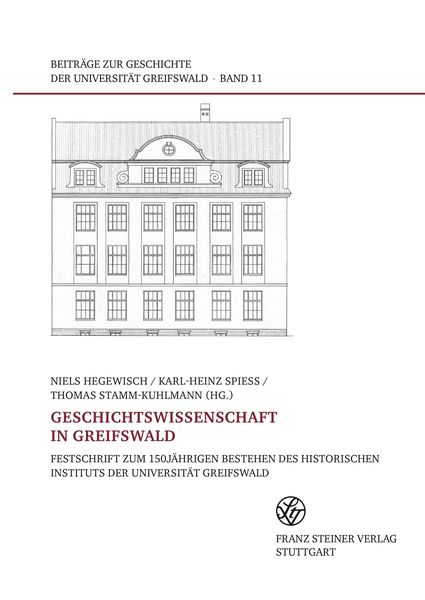 Produktbild: Geschichtswissenschaft in Greifswald