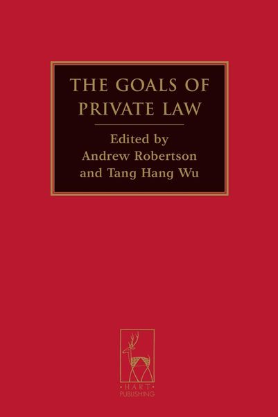 Produktbild: The Goals of Private Law