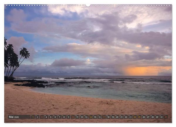 Produktbild: Samoa und Fidschi (Wandkalender 2026 DIN A2 quer), CALVENDO Monatskalender