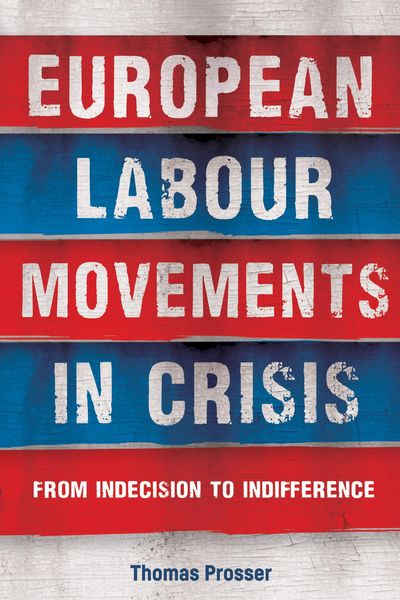 Produktbild: European labour movements in crisis