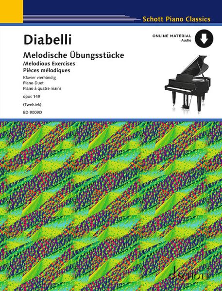 Produktbild: Melodische &Uuml;bungsst&uuml;cke