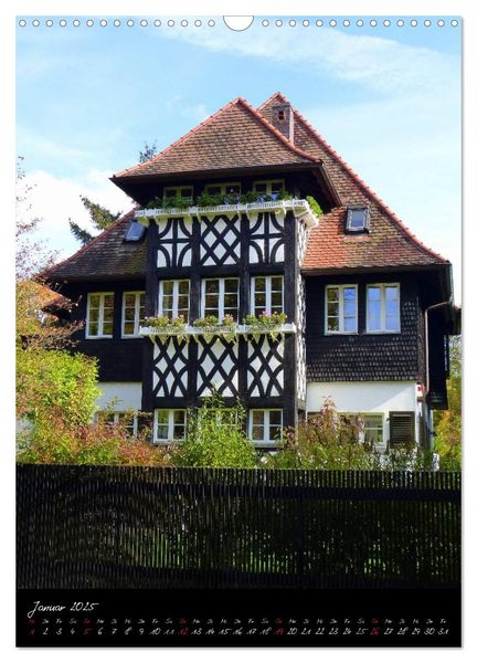 Traumhafte Villen in Buchschlag (Wandkalender 2025 DIN A3 hoch), CALVENDO Monatskalender