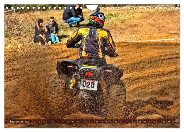 Produktbild: Quad - so cool (Wandkalender 2026 DIN A4 quer), CALVENDO Monatskalender