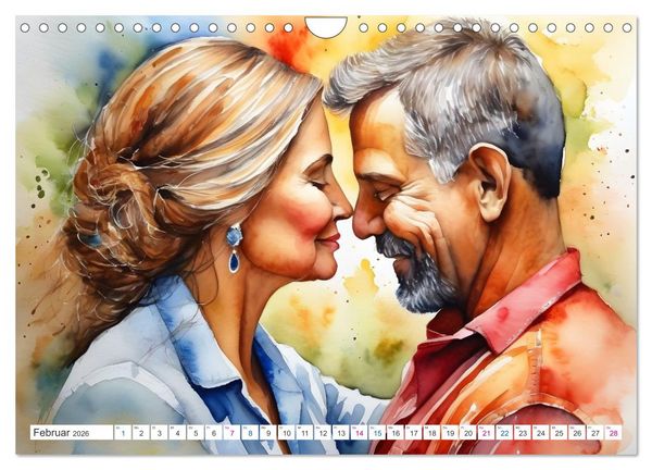 Produktbild: N&auml;he und Vertrautheit . Vom Wunsch nach Z&auml;rtlichkeit (Wandkalender 2026 DIN A4 quer), CALVENDO Monatskalender