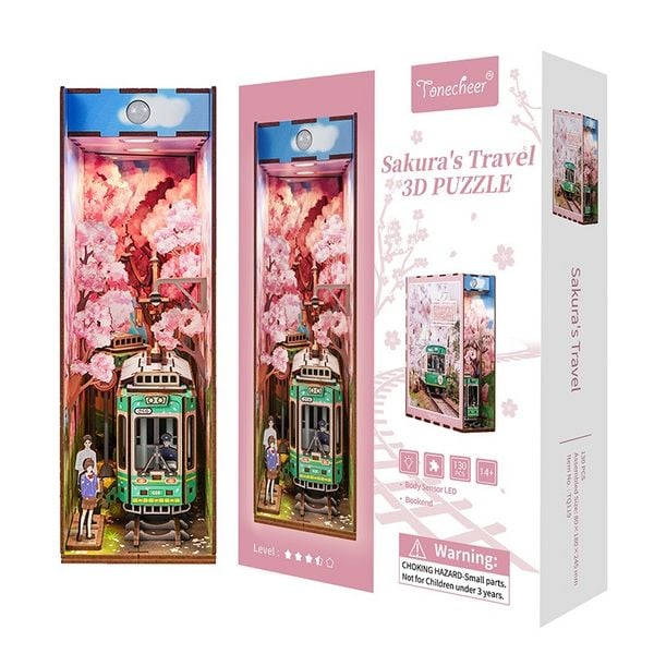 Produktbild: Book Nook DIY B&uuml;cherecke Sakura's Travel