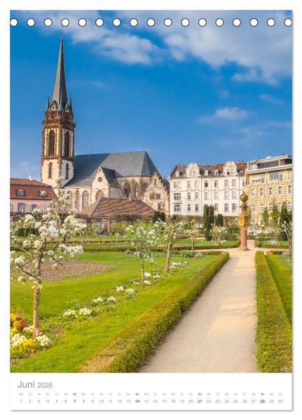 Produktbild: Meine Stadt Darmstadt (Tischkalender 2026 DIN A5 hoch), CALVENDO Monatskalender