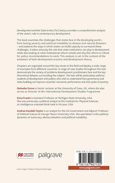 Produktbild: Development and the State in the 21st Century