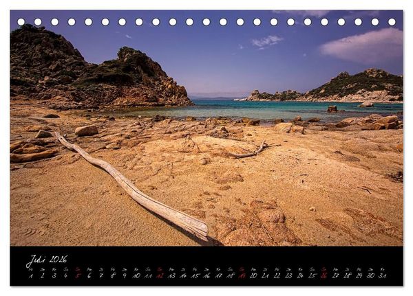 Produktbild: Der Norden Sardiniens (Tischkalender 2026 DIN A5 quer), CALVENDO Monatskalender
