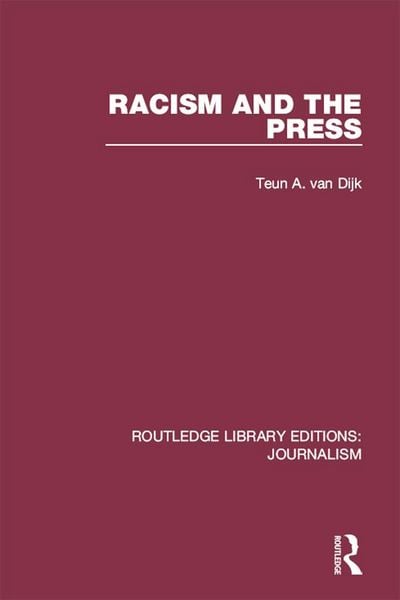 Produktbild: Racism and the Press
