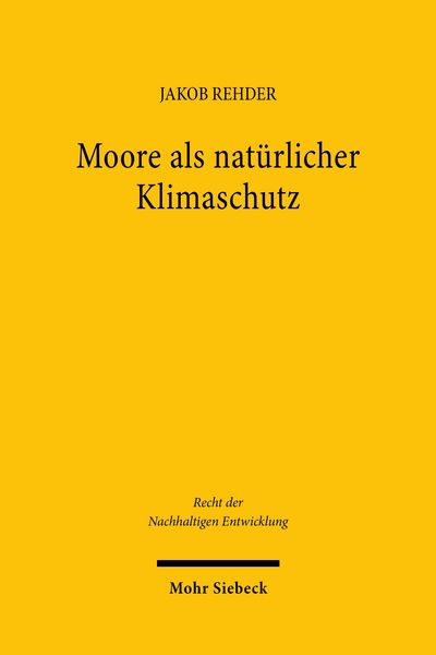 Produktbild: Moore als nat&uuml;rlicher Klimaschutz