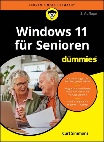 Windows 11 für Senioren für Dummies, Taschenbuch von Curt Simmons, Wiley-VCH, 9783527724543