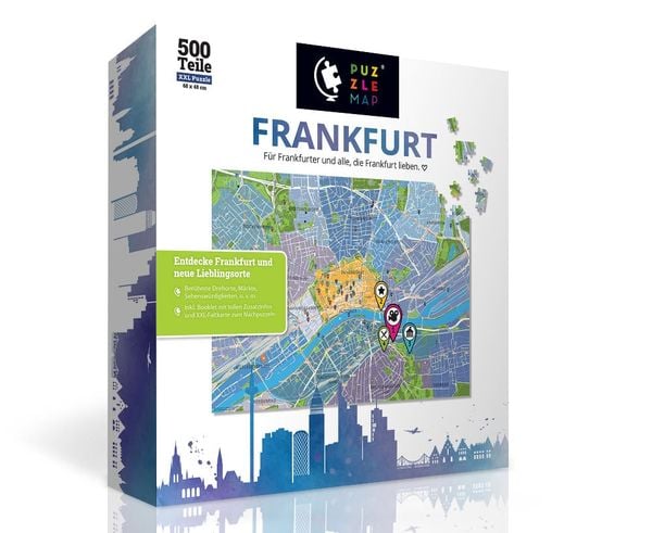 Frankfurt - XXL Puzzle 500 Teile
