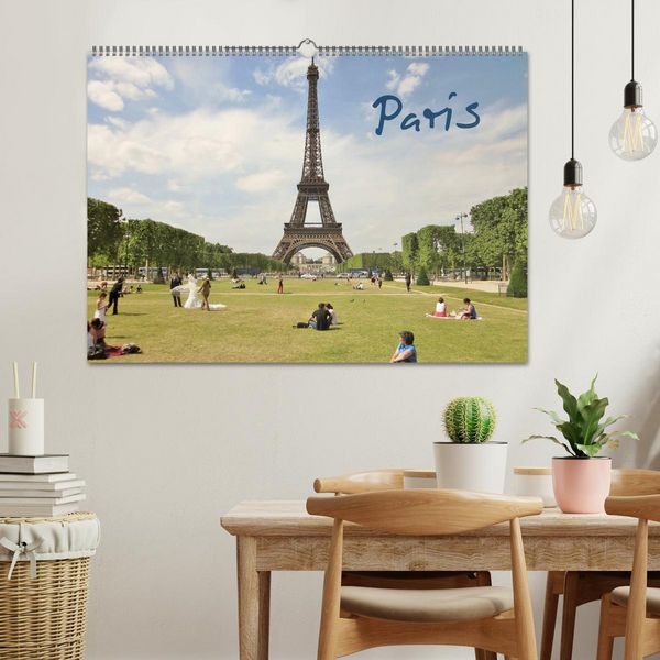 Produktbild: Paris (Wandkalender 2026 DIN A2 quer), CALVENDO Monatskalender