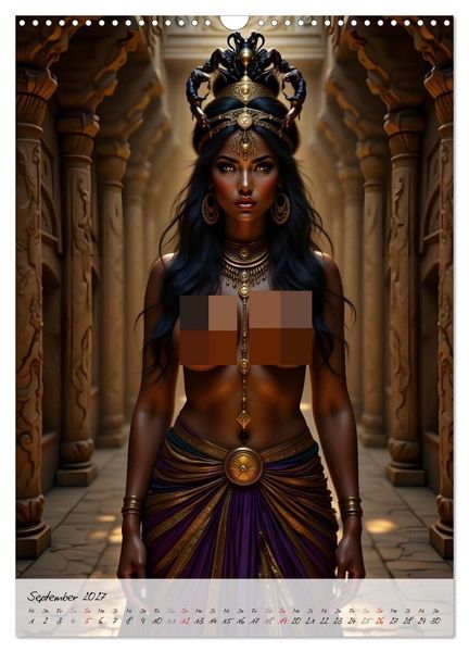 Produktbild: G&ouml;ttinnen der &Auml;gypter (Wandkalender 2027 DIN A3 hoch), CALVENDO Monatskalender