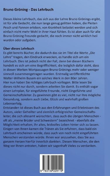 Produktbild: Bruno Gr&ouml;ning - Das Lehrbuch