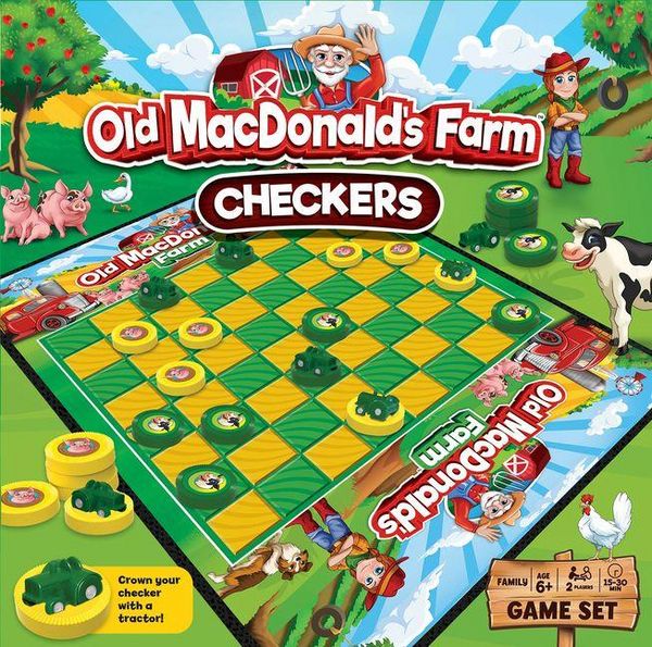 Produktbild: Old Macdonalds Checkers