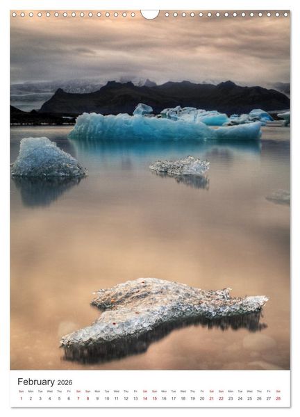Produktbild: Magic of Iceland - nature photography (Wall Calendar 2026 DIN A3 portrait), CALVENDO 12 Month Wall Calendar