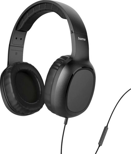 Produktbild: Hama Fun II Over Ear Kopfh&ouml;rer kabelgebunden Schwarz