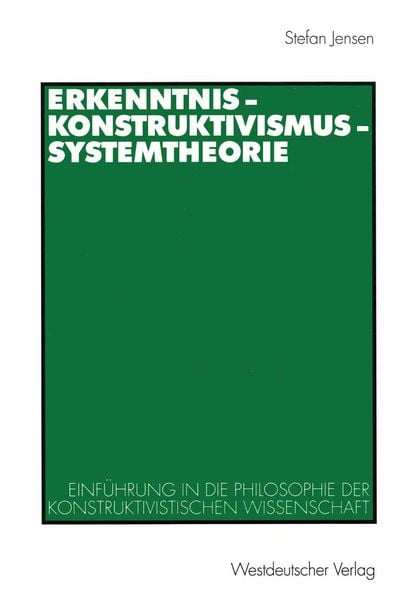 Produktbild: Erkenntnis &mdash; Konstruktivismus &mdash; Systemtheorie