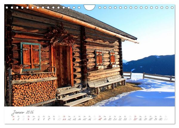 Produktbild: Einladung auf die Salzburger Almh&uuml;tten (Wandkalender 2026 DIN A4 quer), CALVENDO Monatskalender