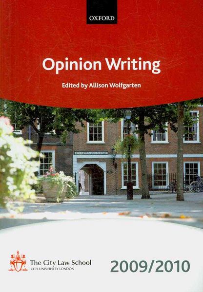 Produktbild: Opinion Writing 2009-2010
