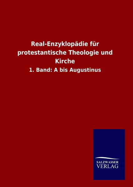 Produktbild: Real-Enzyklop&auml;die f&uuml;r protestantische Theologie und Kirche