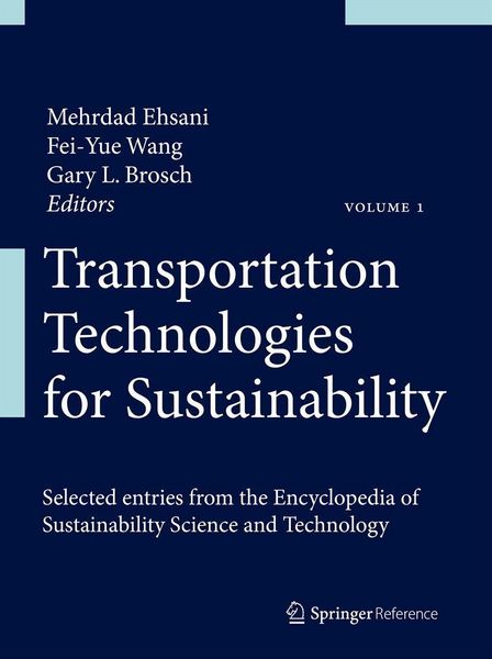 Produktbild: Transportation Technologies for Sustainability