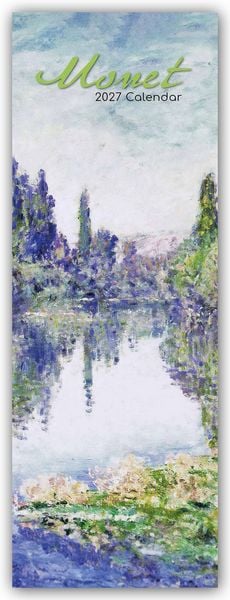 Produktbild: Monet &ndash; Claude Monet &ndash; Slimline-Kalender 2027